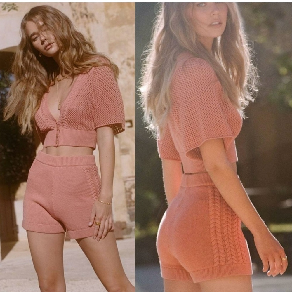 Spell & The Gypsy Chloe Knit High Waist Shorts